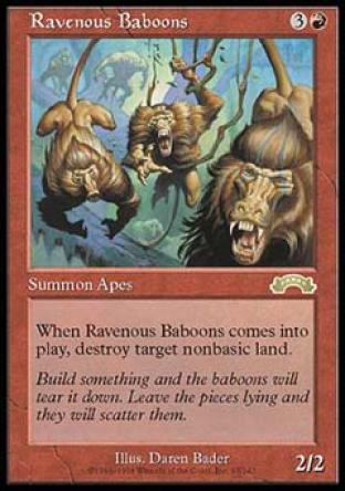 Ravenous Baboons