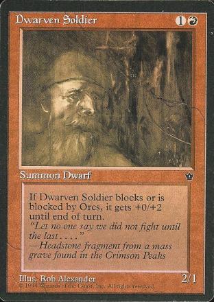 Dwarven Soldier (1)