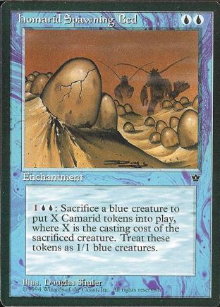 Homarid Spawning Bed