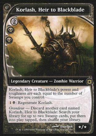 Korlash, Heir to Blackblade