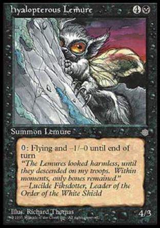 Hyalopterous Lemure