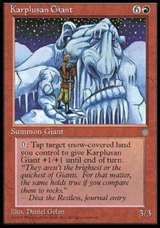 Karplusan Giant