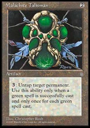 Malachite Talisman