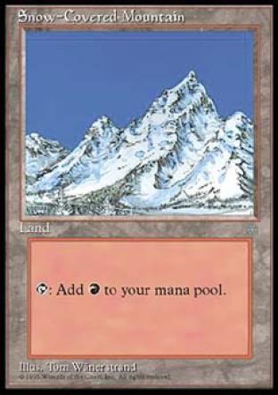 Snow-Covered Mountain