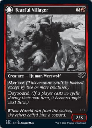 Fearful Villager / Fearsome Werewolf