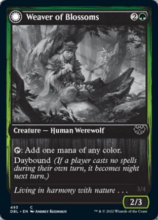 Weaver of Blossoms / Blossom-Clad Werewolf