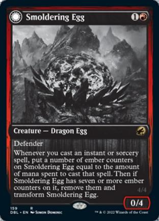 Smoldering Egg / Ashmouth Dragon