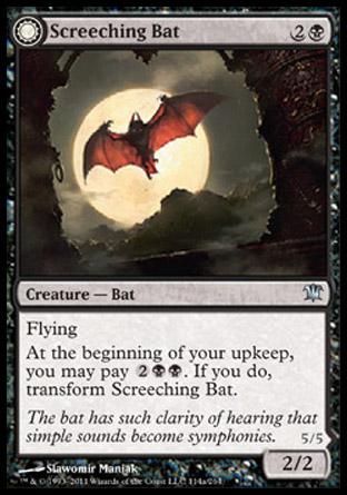 Screeching Bat (Stalking Vampire)