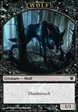 Wolf (Deathtouch) (Token)