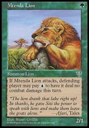 Mtenda Lion