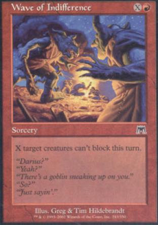 Wave of Indifference