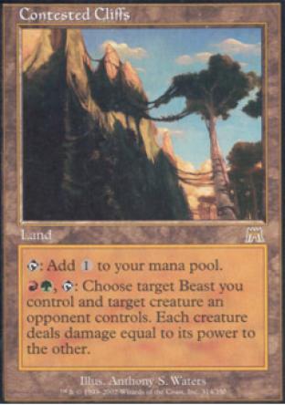 Contested Cliffs
