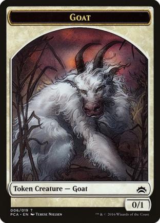 Goat // Insect Double-sided Token
