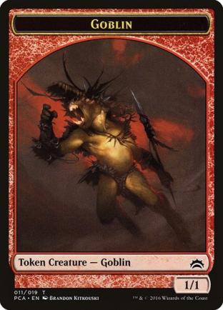 Goblin // Boar Double-sided Token