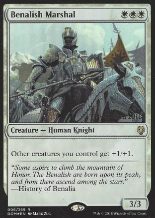 Benalish Marshal (Prerelease)