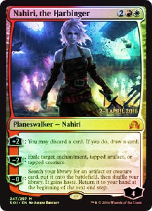 Nahiri the Harbinger (SOI Prerelease Foil)