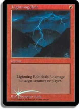 Lightning Bolt (Beta Art Promo)