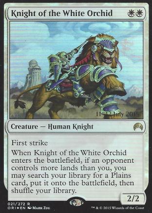 Knight of the White Orchid (Prerelease)