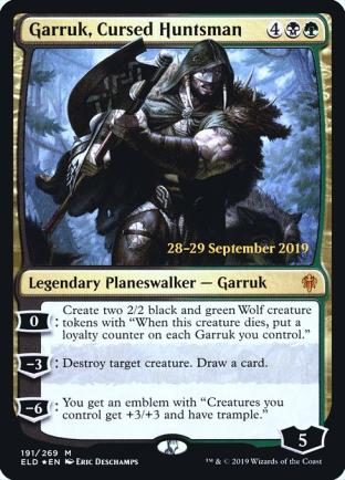 Garruk Cursed Huntsman (Prerelease)
