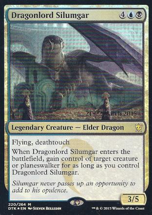 Dragonlord Silumgar (DTK Prerelease)