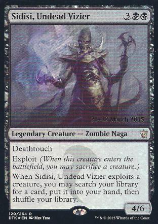 Sidisi Undead Vizier (DTK Prerelease)