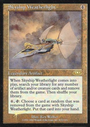 Skyship Weatherlight (Alternate Art)