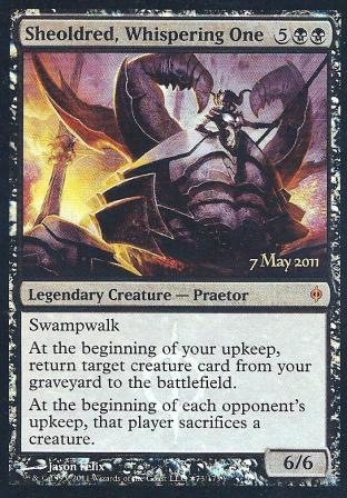 (Deleted) Sheoldred, Whispering One (NP Prerelease)