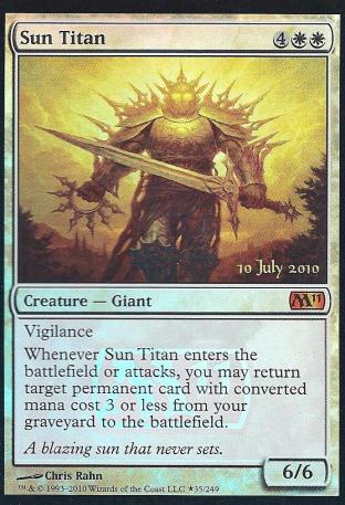 Sun Titan (2011 Core Set Prerelease)