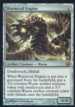 Wurmcoil Engine (Scars of Mirrodin Prerelease)