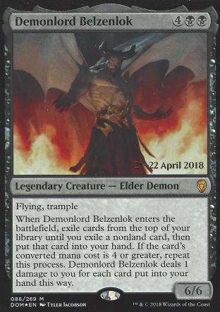 Demonlord Belzenlok (Prerelease)