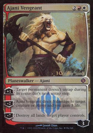 Ajani Vengeant (SA Prerelease)