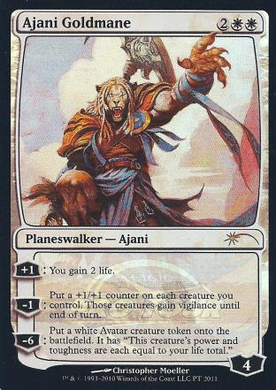Ajani Goldmane (2011 Pro Tour Promo)