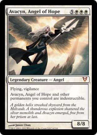 Avacyn Angel of Hope Helvault Oversize Card