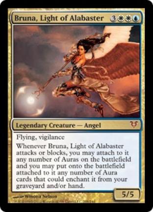 Bruna Light of Alabaster Helvault Oversize Card