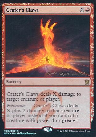 Crater s Claws ( Prerelease)