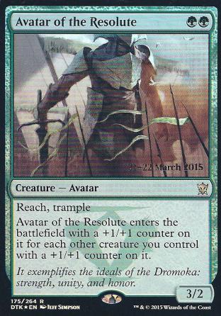 Avatar of the Resolute (DTK Prerelease)