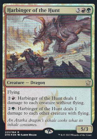 Harbinger of the Hunt (DTK Prerelease)