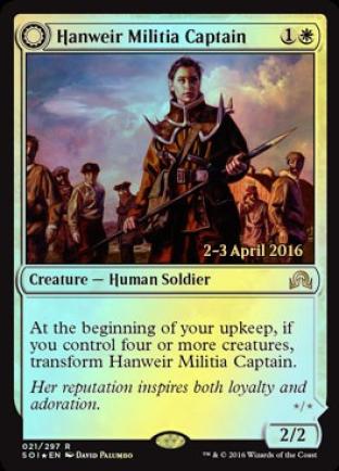 Hanweir Malitia Captain (SoI Prerelease)