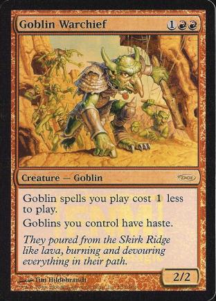 Goblin Warchief (FNM)