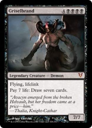 Griselbrand Helvault Oversize Card