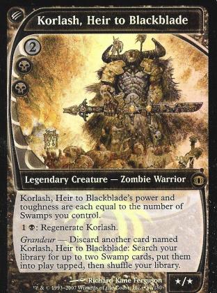 Korlash, Heir to Blackblade (FS Prerelease)