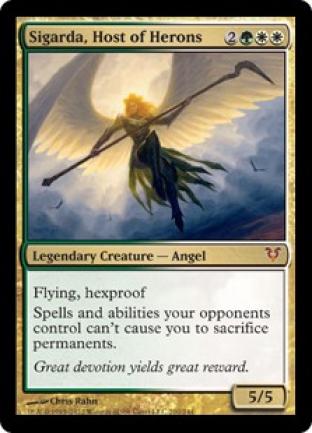 Sigarda Host of Herons Helvault Oversize Card