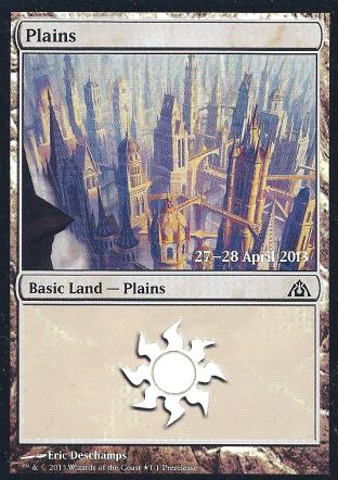 Plains (Dragons Maze Prerelease)