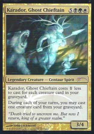 Karador Ghost Chieftan (Judge Promo)