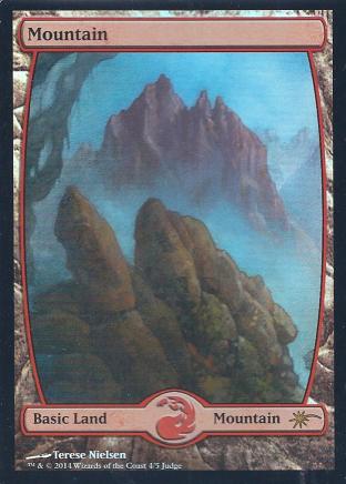 Mountain (Full Art Nielsen Judge Promo)