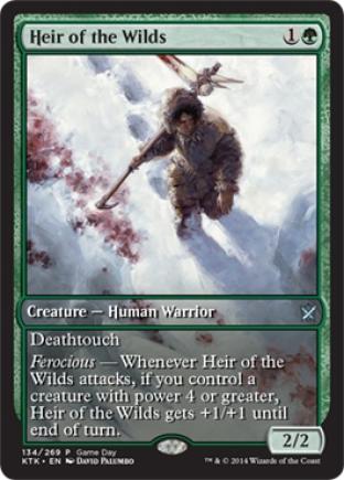 Heir of the Wilds (Full Art Gameday)