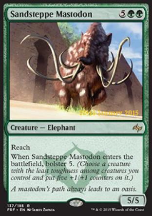 Sandsteppe Mastodon (Prerelease Promo)