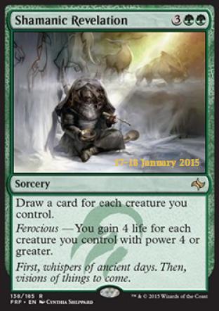 Shamanic Revelation (Prerelease Promo)