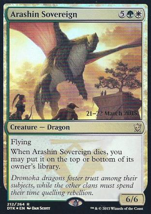 Arashin Sovereign (DTK Prerelease)