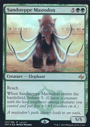 Sandsteppe Mastadon (Release Day)